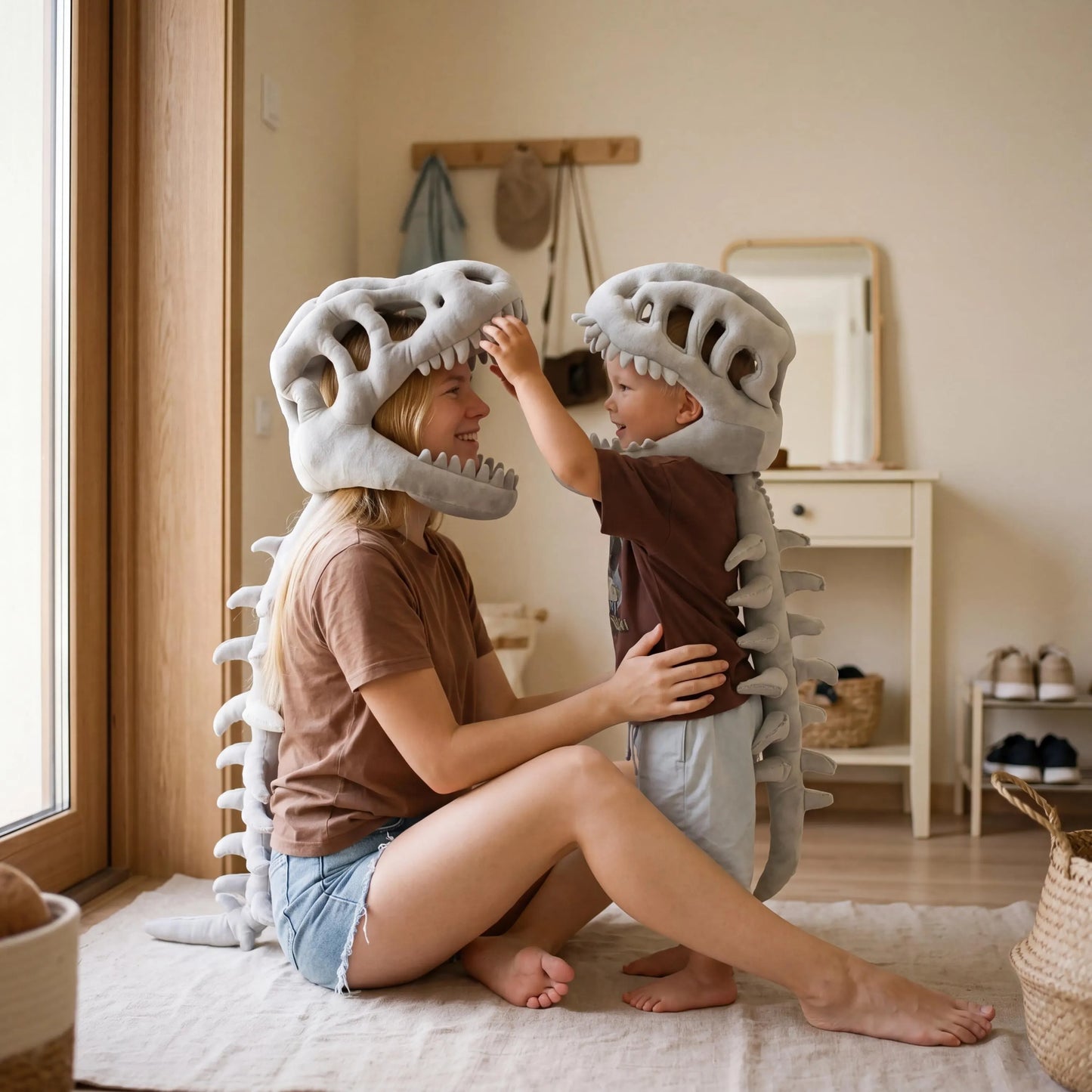 Realistic Dinosaur Skeleton Cosplay Costume
