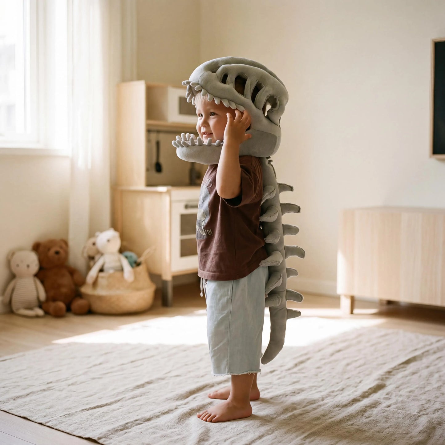 Realistic Dinosaur Skeleton Cosplay Costume